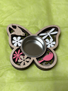 Porte bougie chauffe-plat - forme papillon